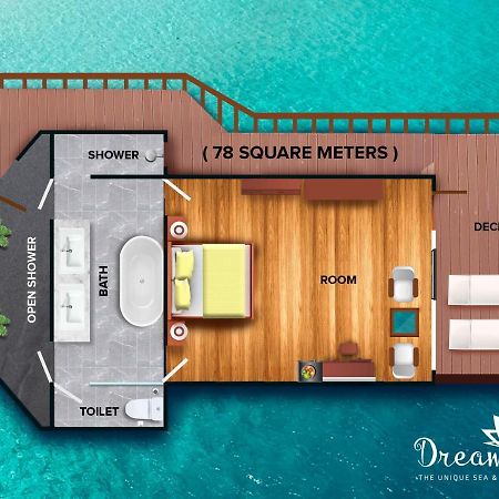 Dreamland Maldives Resort Finolhus Exterior foto
