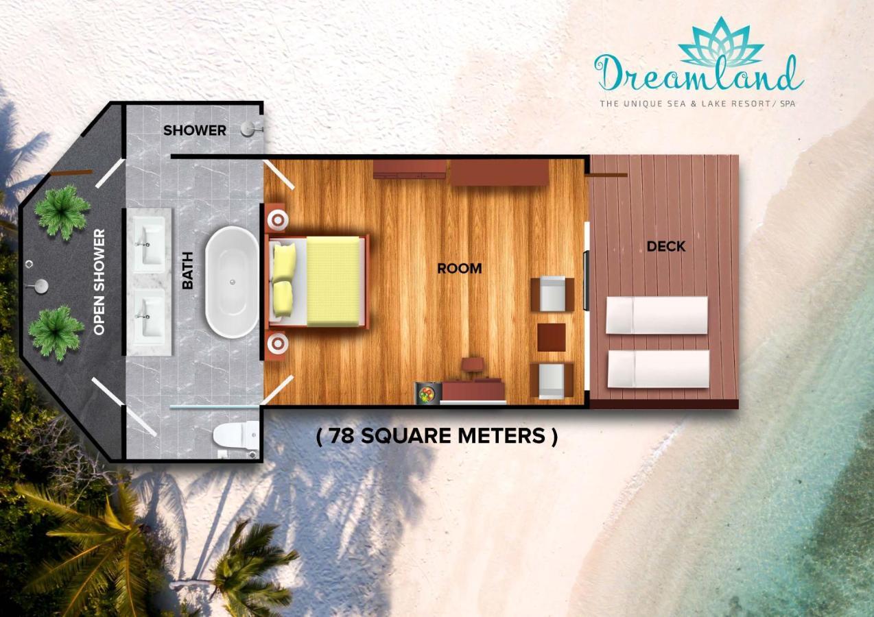 Dreamland Maldives Resort Finolhus Exterior foto